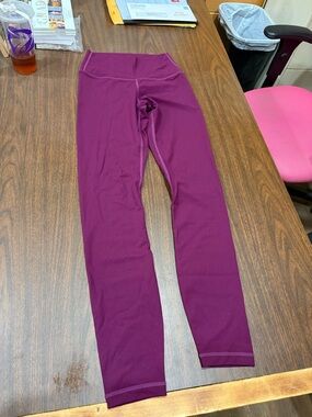 Women’s Stretch Leggings - Plum